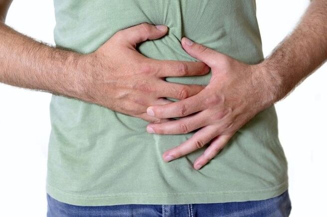Symptoms of helminthiasis