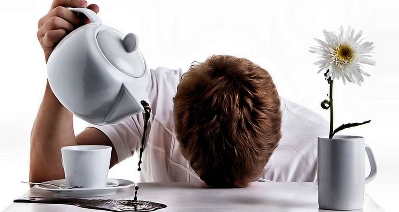 Chronic fatigue is associated with the presence of worms in the body