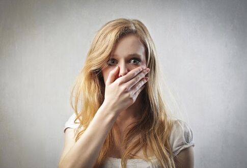 A pregnant girl learned that parasites in the body can harm the unborn child